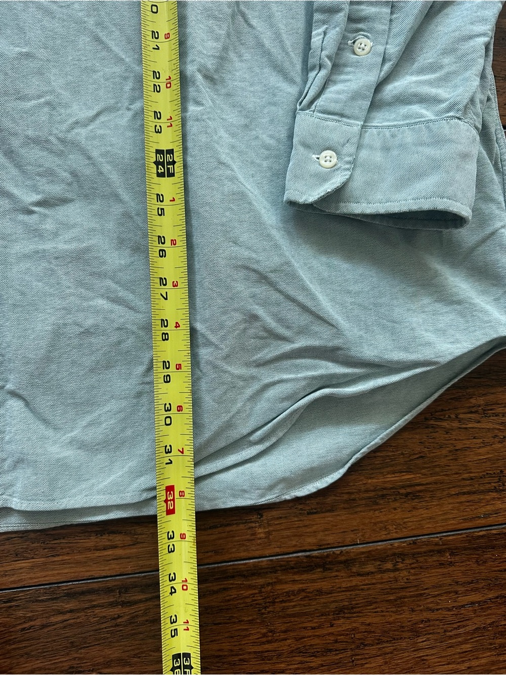 Ralph Lauren Mens XXL Big Shirt Green Oxford Button Down Long Sleeve Pony Preppy - Picture 5 of 8